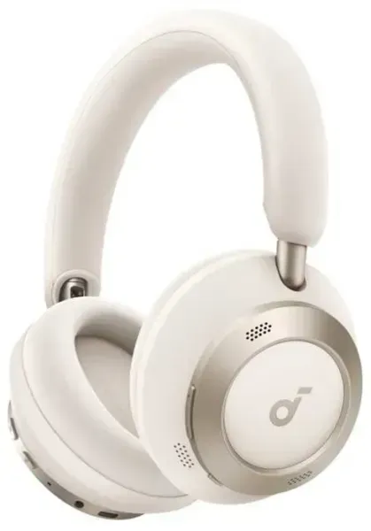Anker Soundcore Space One Pro headphones — white