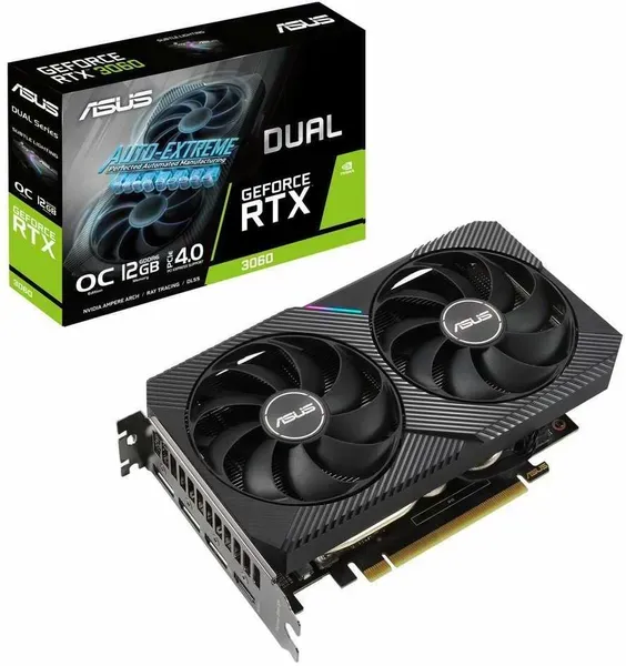 ASUS GeForce RTX 3060 Dual OC — 12 GB GDDR6