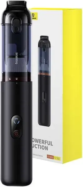 Baseus A5 cordless car vacuum — 16,000 Pa, black