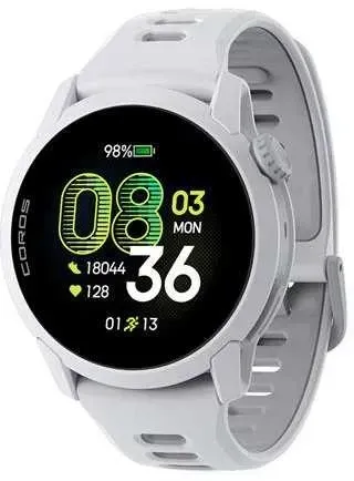 COROS Pace 4 GPS sports watch — silicone, white