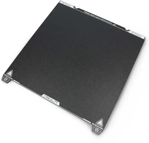 Creality K1 Max PEI build plate with magnetic base