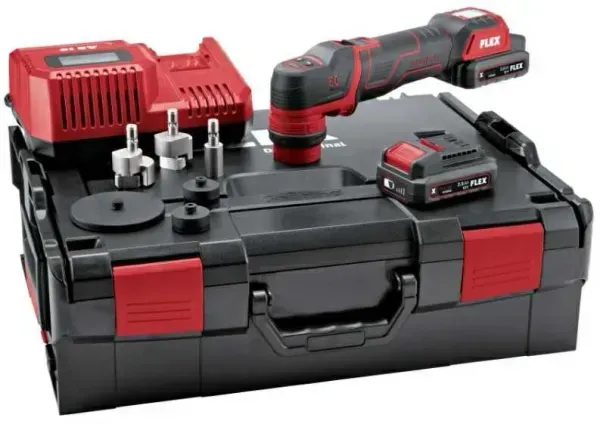 Flex PXE 80 12-EC cordless polisher — 12 V, rotary and orbital
