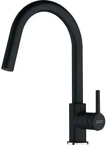 Franke Lina pull-out sink mixer — black