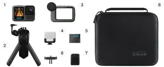 GoPro HERO13 Creator Edition with accessory kit