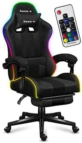 Huzaro Force 4.7 RGB gaming chair — black