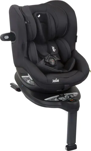 Joie i-Spin 360 E child car seat — 9–18 kg, black
