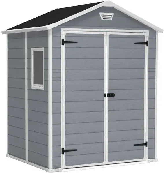 Keter Manor 6×5 garden storage shed