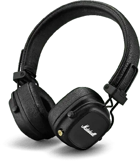 Marshall Major IV Bluetooth headphones — black