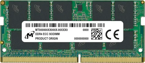 Micron — 16 GB DDR4 3200 MHz ECC SO-DIMM