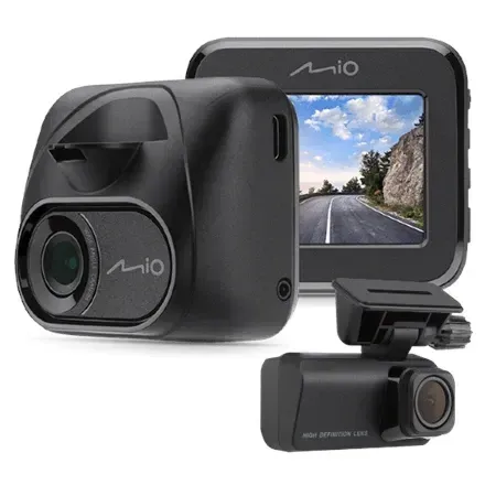 Mio MiVue C595WD dash cam with rear camera — Full HD, GPS