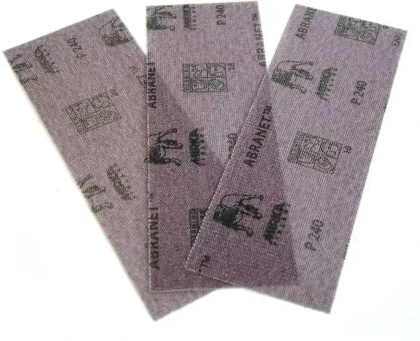 Mirka Abranet sanding strips — 80×230 mm, P180, 10 pcs