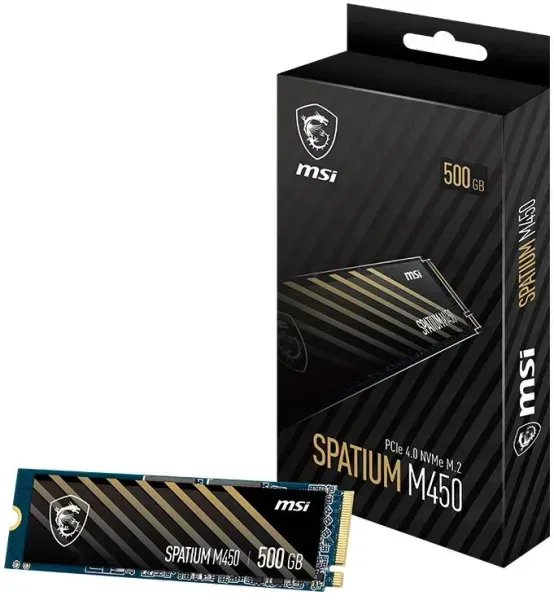 MSI Spatium M450 Pro — 500 GB NVMe SSD