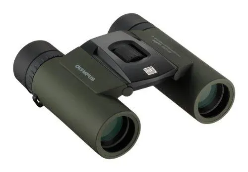 Olympus 8×25 WP II binoculars — green