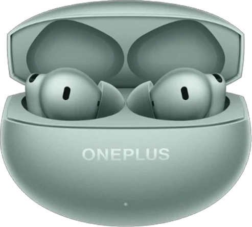 OnePlus Buds 4 — wireless earbuds, green
