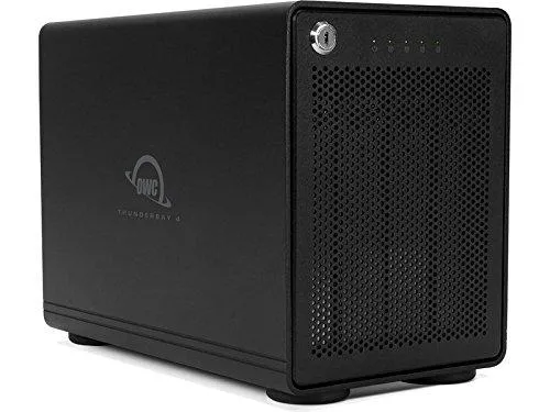 OWC ThunderBay 4 — 4-bay RAID enclosure, Thunderbolt 3