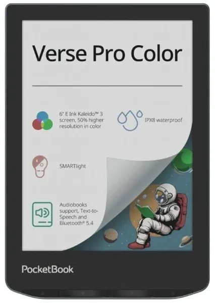 PocketBook Verse Pro Color — colour e-reader, 16 GB, Wi-Fi