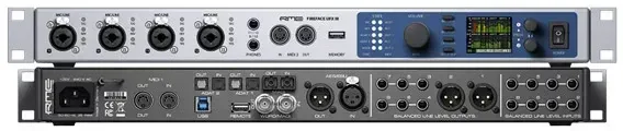 RME Fireface UFX II USB audio interface — 30 in / 30 out