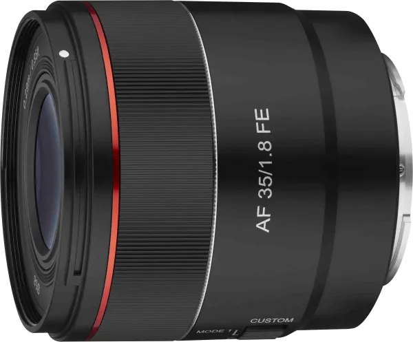 Samyang AF 35 mm f/1.8 lens — Sony FE