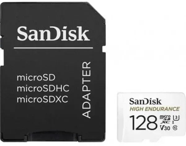 SanDisk High Endurance microSDXC — 128 GB