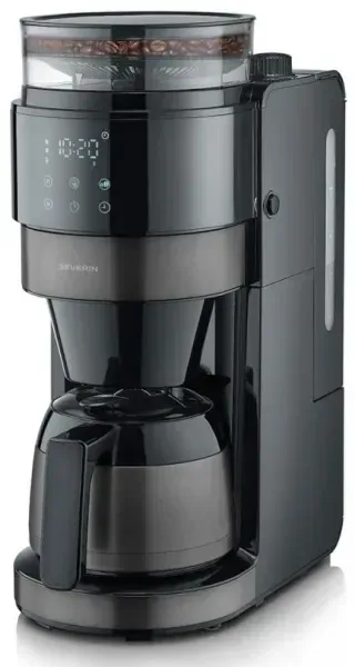 Severin KA 4831 espresso and filter coffee maker — black