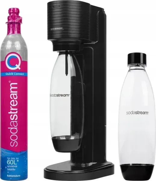 SodaStream Gaia sparkling water maker — black