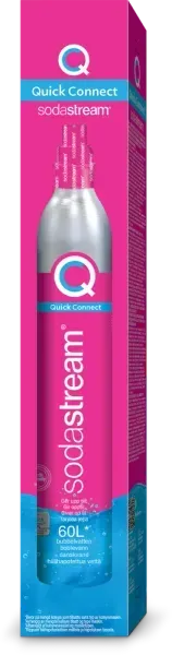 SodaStream Quick Connect CO2 cylinder — 60 L, pink