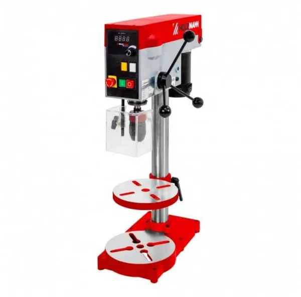 Bench drill press — 13 mm capacity, variable speed, centring laser