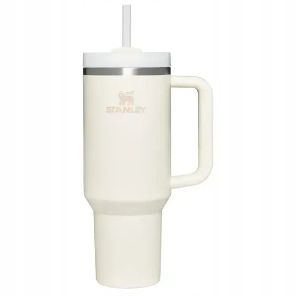 Stanley Quencher H2.0 FlowState tumbler — 1.18 L, cream