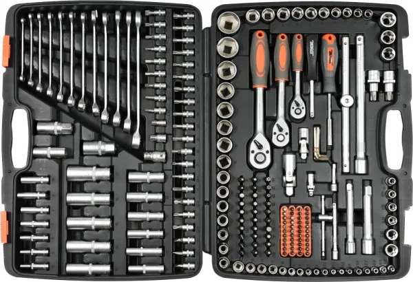 Sthor socket and spanner set — 216 pcs