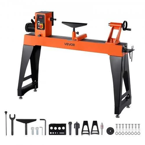 Vevor — wood turning lathe, 1.5 hp