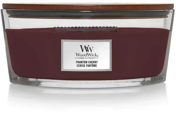 WoodWick scented candle — Phantom Cherry, 453.6 g