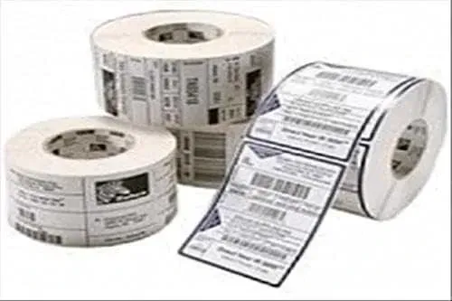 Zebra Z-Perform 1000T paper labels — 100 × 50 mm, 76 mm core